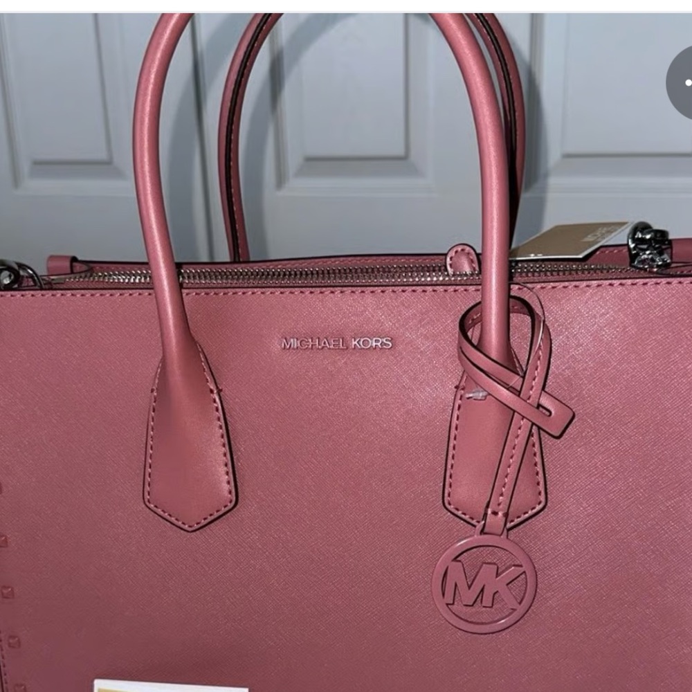 Michael Kors Rose Satchel Bag